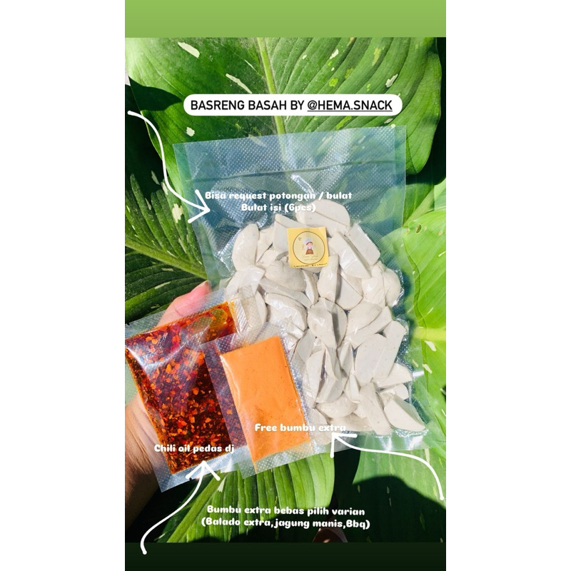 

Basreng Basah by hema snack