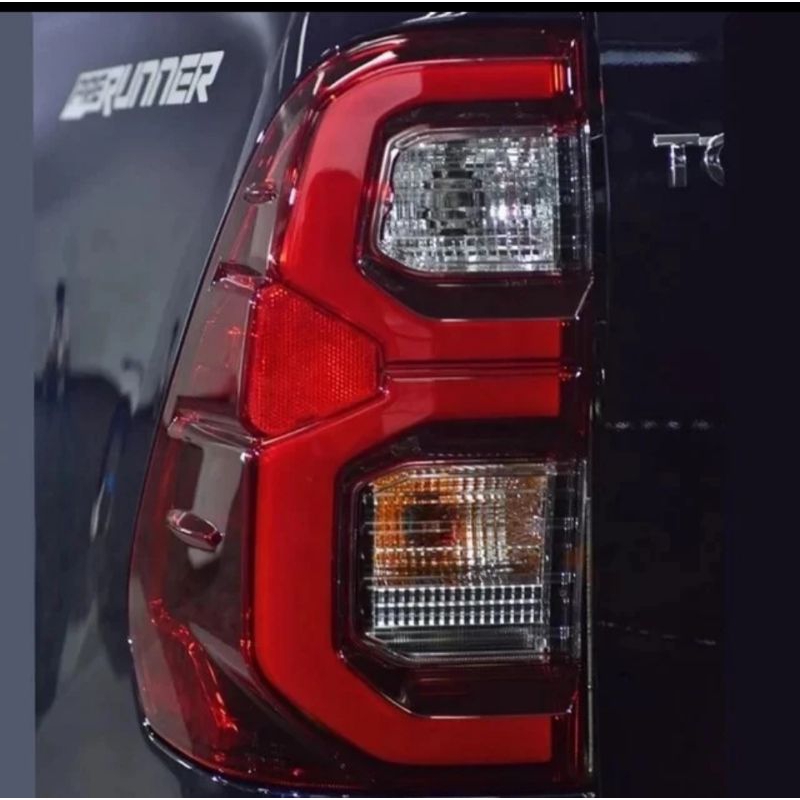 stoplamp hilux revo import led warna merah/stop lamp hilux red/lampu stoplamp toyota hilux rocco red