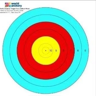 Target Face 80cm 6ring