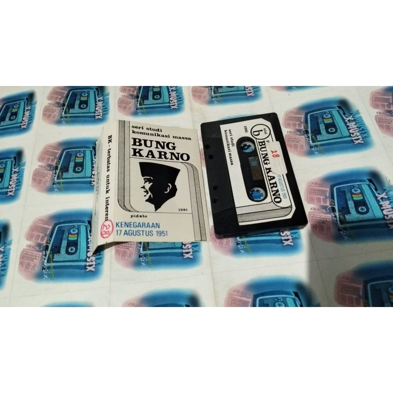 kaset pita pidato bung karno / pidato 1981