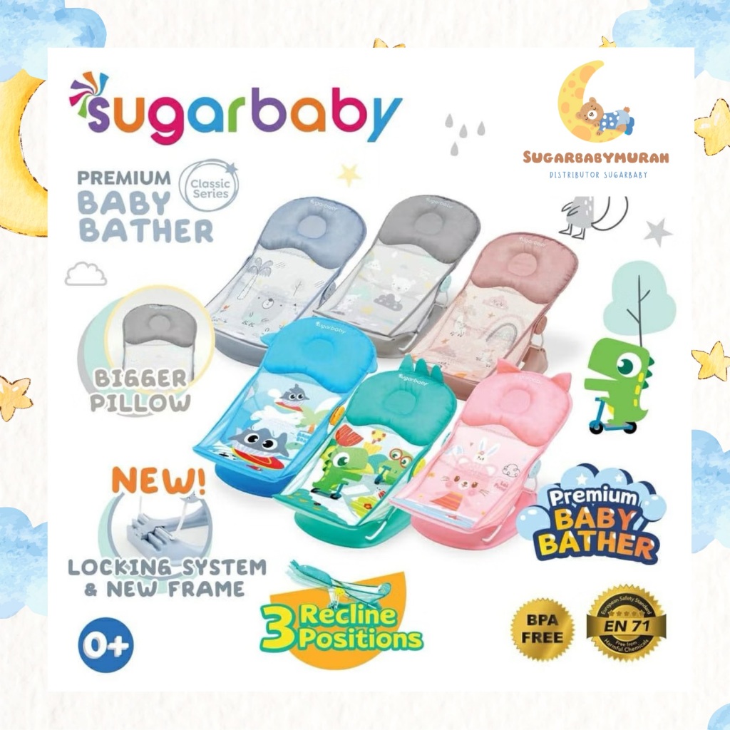 PACKING BUBBLE - Sugar Baby SugarBaby Baby Bather Tempat Mandi Bayi Bak Mandi Bayi Baby Bathub Bayi