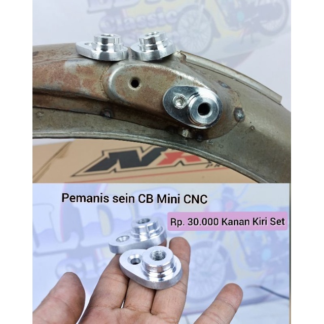 pemanis sein CB / dudukan sein CB belakang mini