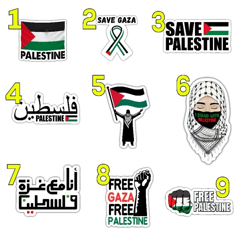 

Stiker Palestine Stiker Free Palestine Anti Air