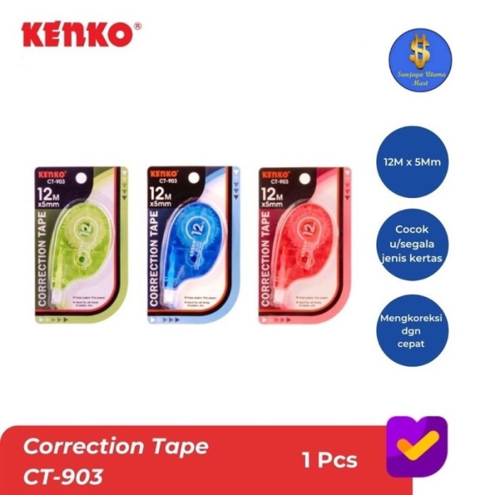 

TIPEX KERTAS ROLL KENKO CT-903