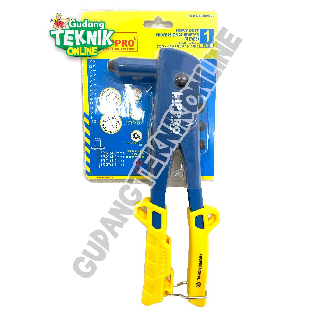 Tang Rivet 10" LIPPRO 5808-03 / Tang Paku Rivet Ripet Manual Hand Riveter Rifet 10 Inch 5808 03 LIPP