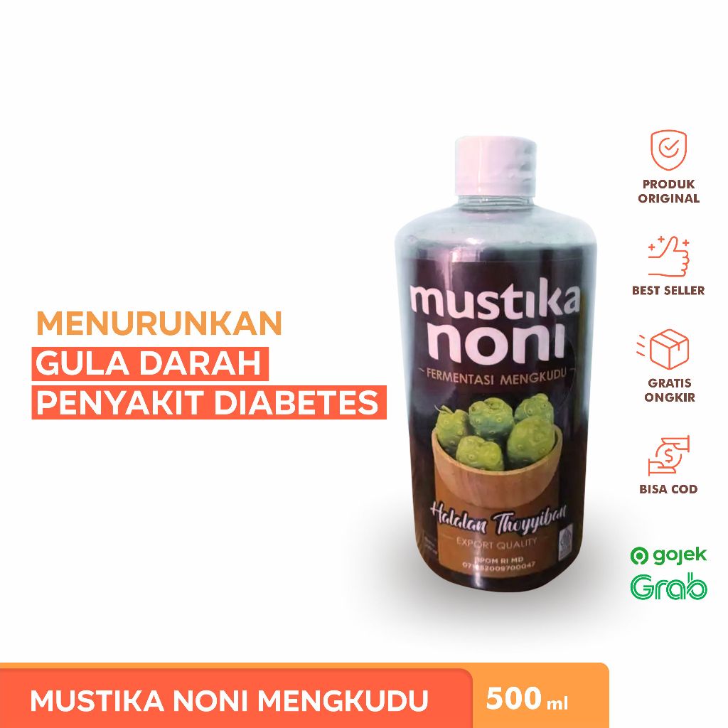 

MUSTIKA NONI Sari Mengkudu 500ml | Fermentasi Jus Buah Mengkudu/Pace | Export Quality