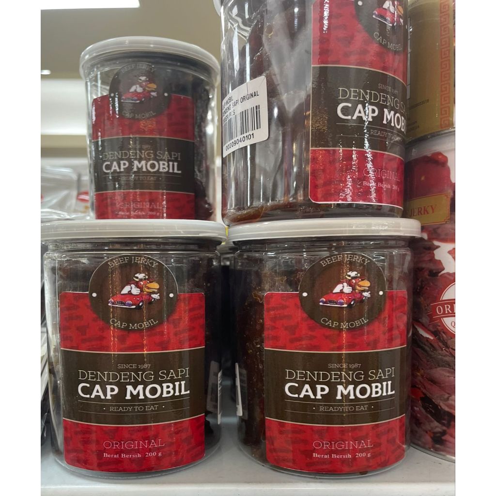 

dendeng daging sapi cap mobil original 200g