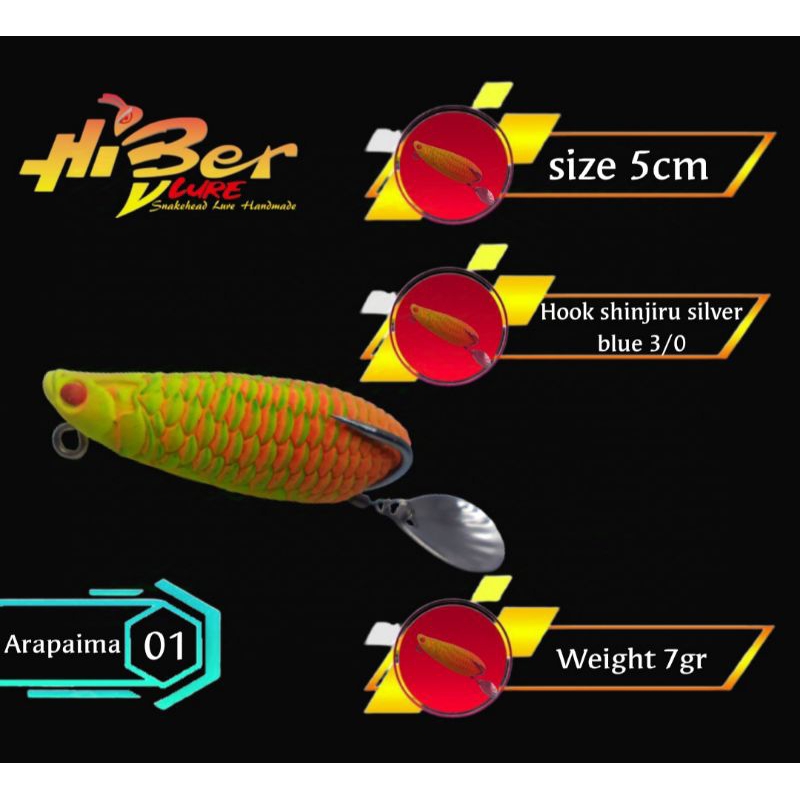 soft frog Arapaima size 5cm