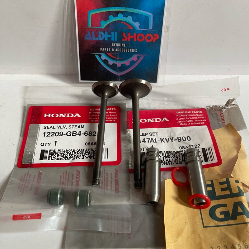 payung klep set vario + botol klep + sil klep set beat karbu spacy karbu scoopy karbu kvb