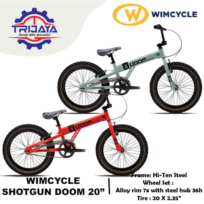 Wimcycle BMX Shotgun Doom Sepeda BMX Anak [20 Inch]