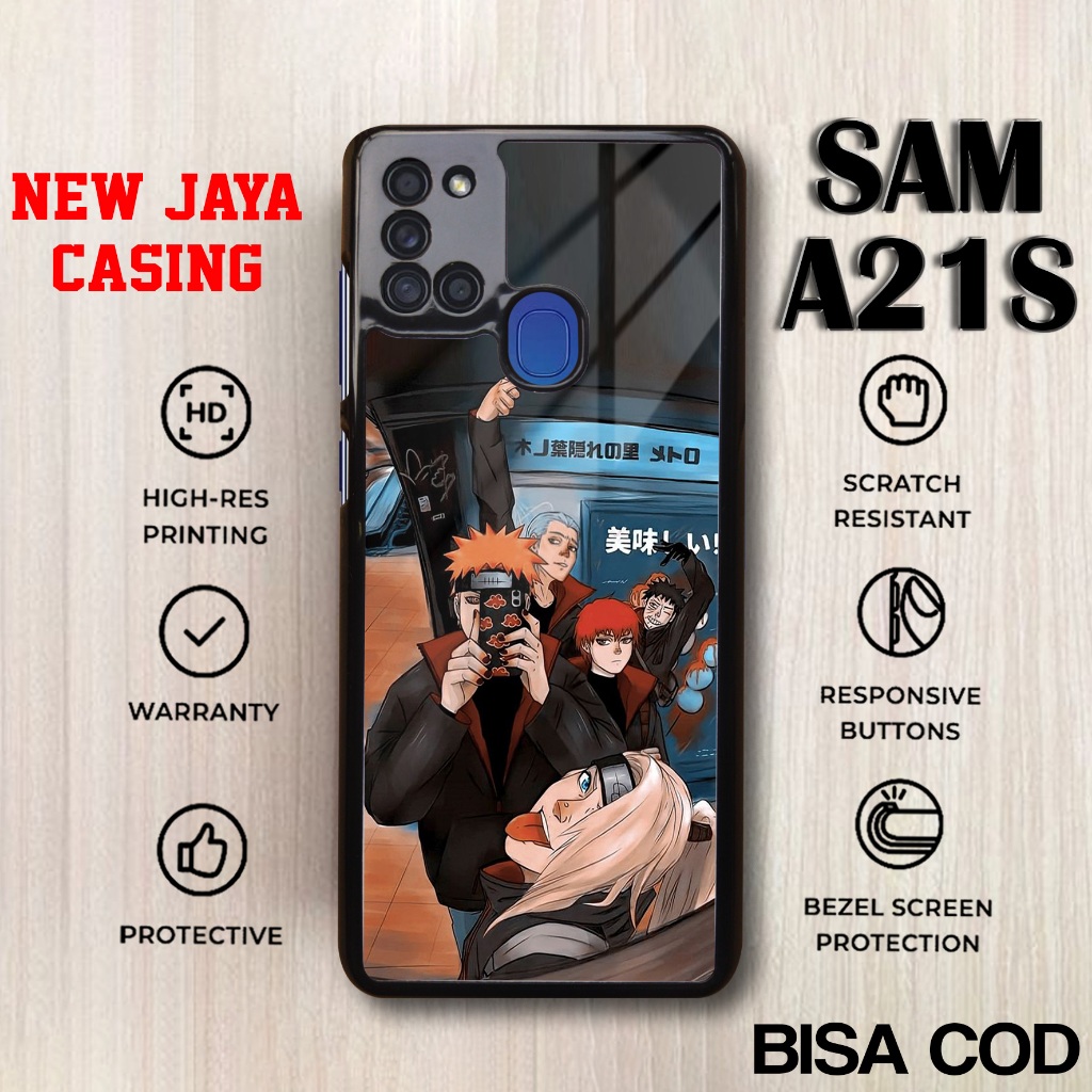 Case Samsung A21S Terbaru Anime New Hardcase Softcase Glossy Casing Samsung A21S Termurah Terlaris