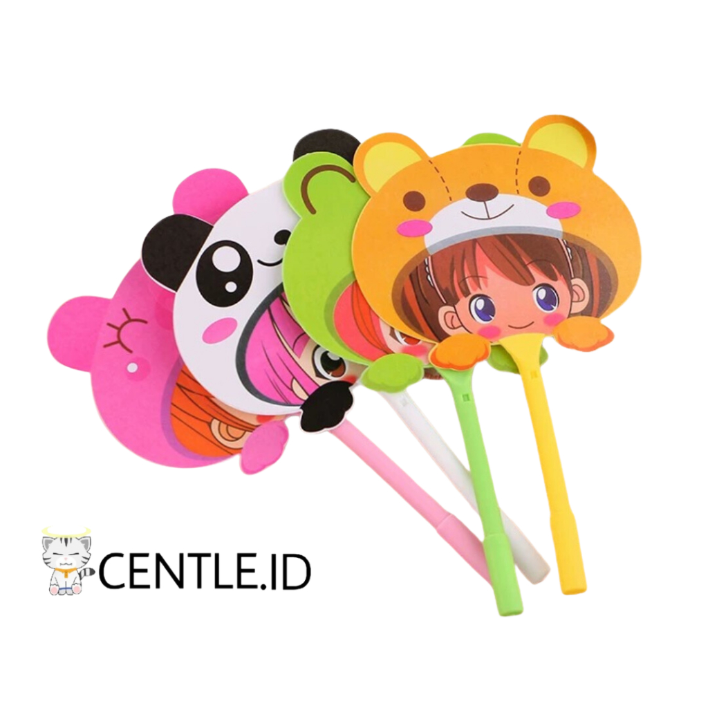 

CENTLE.ID PEN GEL KIPAS HEWAN CUSTOM CEWE PGK-1235 PULPEN KIPAS LUCU IMUT ALAT TULIS SEKOLAH TERJANGKAU