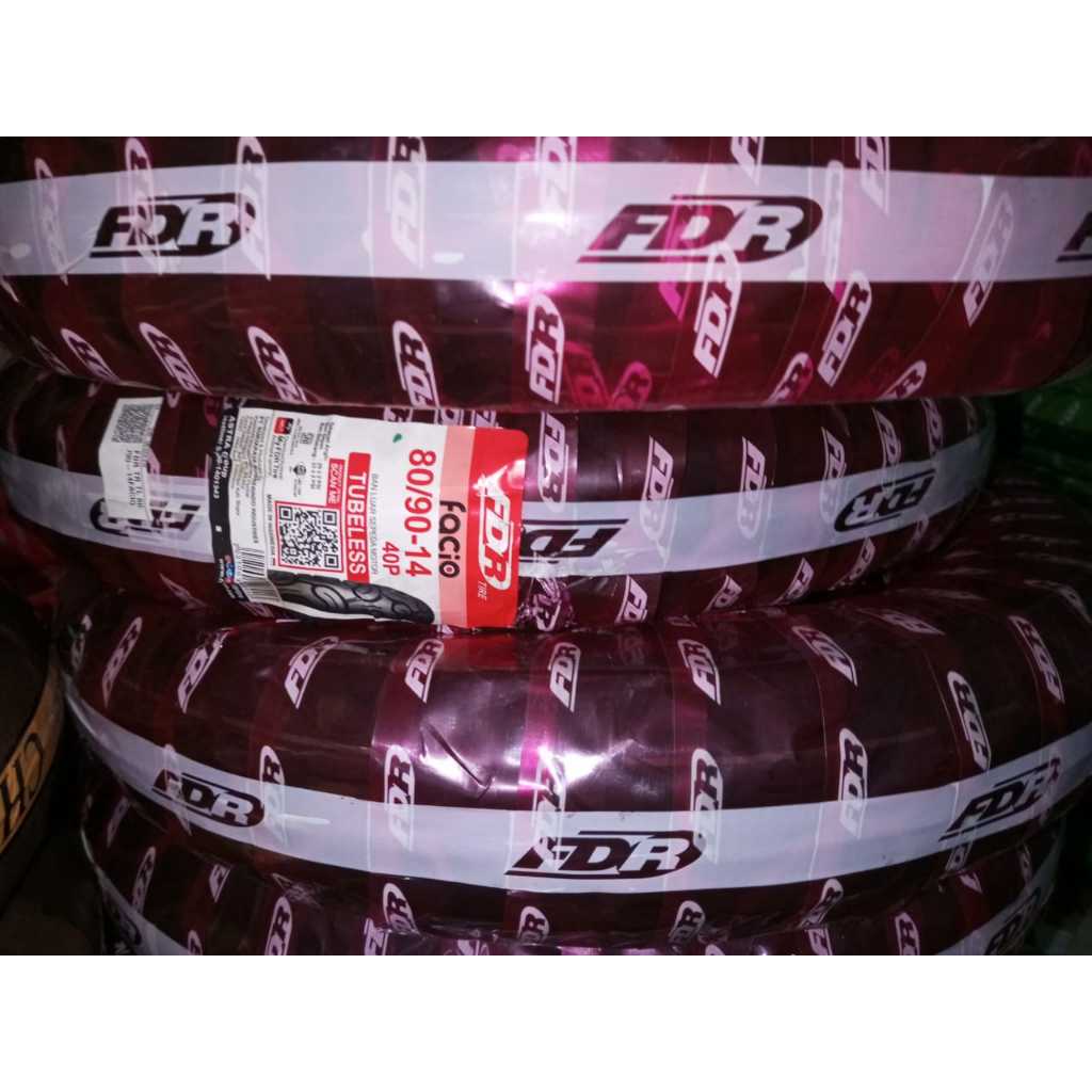 BAN LUAR FDR 80/90-14 FACIO TUBELESS