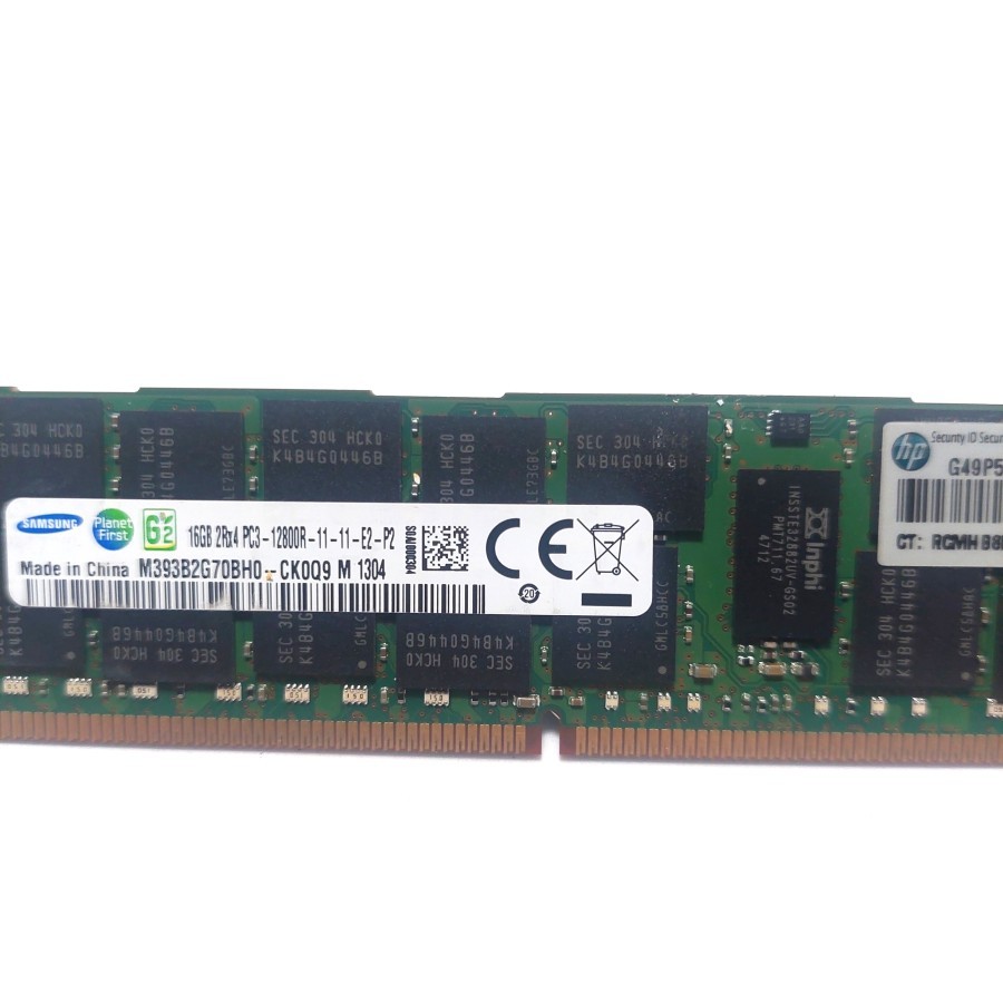 RAM Server HP Proliant G6 G7 G8 16GB DDR3 12800R ECC 672612-081