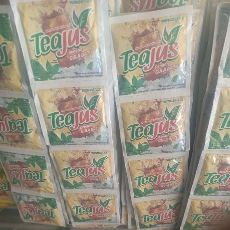 

TEA JUS Gula batu /Renteng isi 10 bungkus