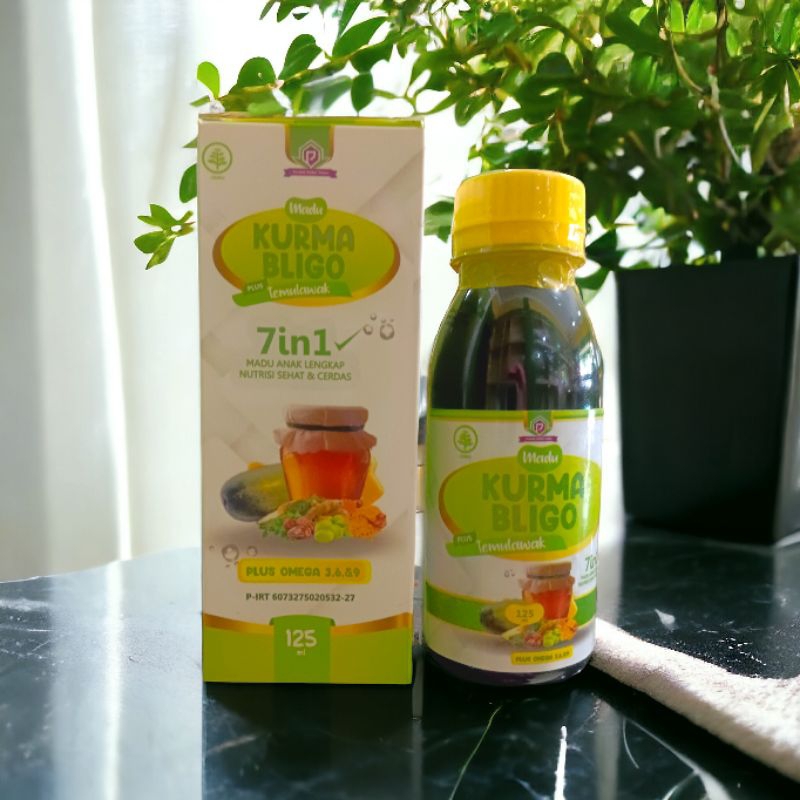

Madu Anak Kurma Bligo plus temulawak 7 in 1 Nutrisi Sehat & cerdas