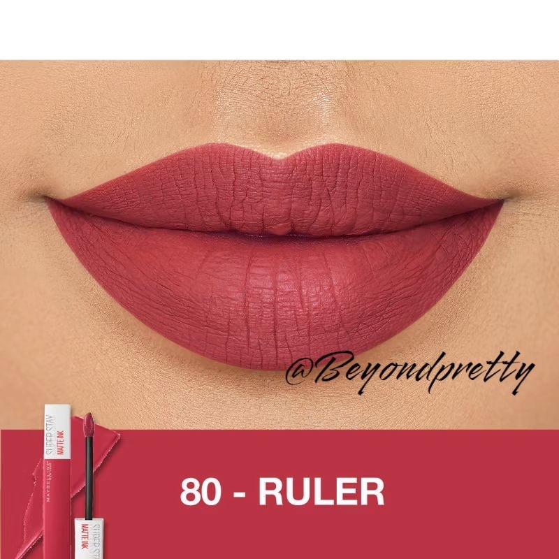 Lipstick Maybelline Super Stay Matte Ink 80 Ruler