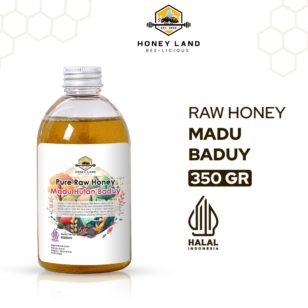 

Honey Land Madu Hutan Baduy 350gr