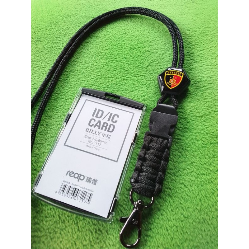 

LANYARD ID CARD LOGO RESERSE HOLDER MIKA