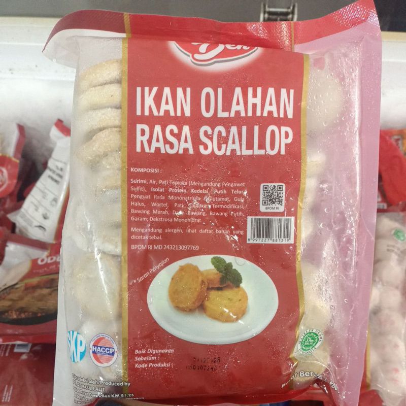 

Promo scallop pakden 500gr