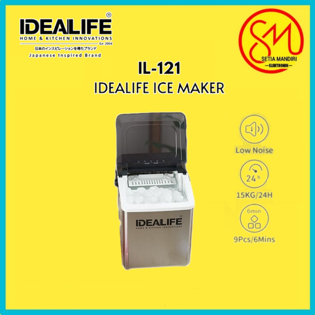 Idealife Ice Maker - Pembuat Es Batu Idealife IL-121 / IL121