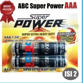 BATERAI ABC HITAM AAA 1.5V ABC A3