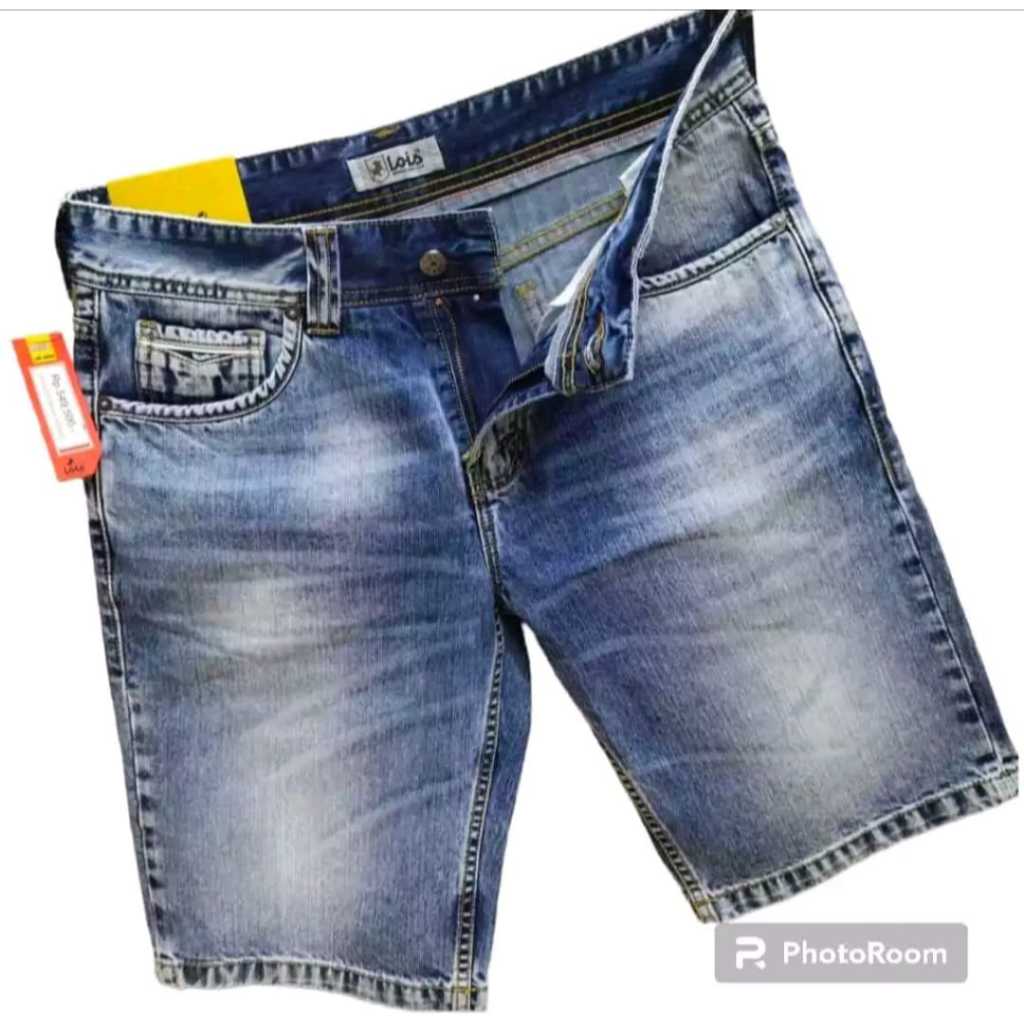 Celana Pendek Lois original - Lois Terbaru - Jeans Denim Pendek - Jeans Pendek