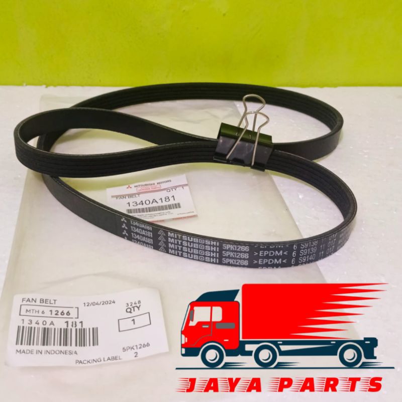 FAN BELT XPANDER TALI KIPAS FAN BELT MITSUBISHI EXPANDER 5PK1266