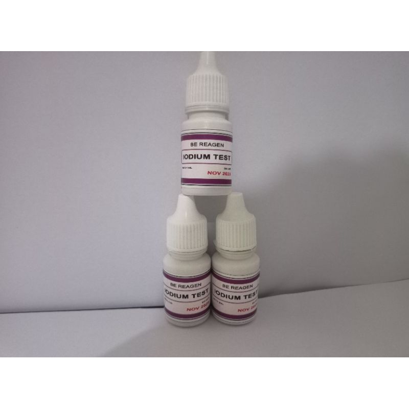 IODINA TEST / TES GARAM BERYODIUM