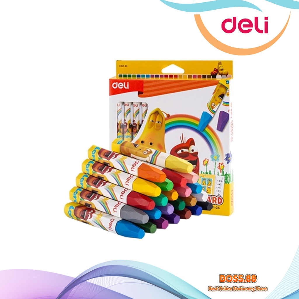 

PASTEL 24 COLORS DELI EC-20124 LARVA (1 PCS)