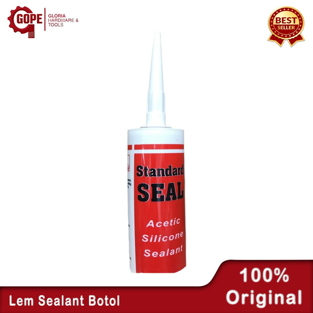 

Lem Sealant Lem Kaca Silicone Sealant Botol Hitam