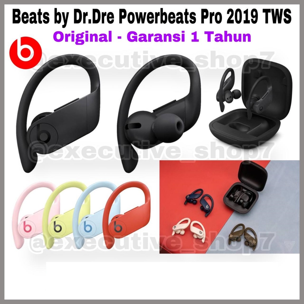 by Dr.Dre Powerbeats Pro 2019 TWS - Original - Garansi 1 Tahun International