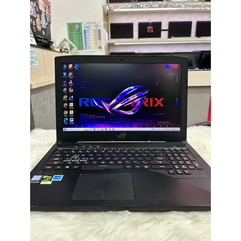 ASUS ROG GL503VD | core i7-7700HQ | ram 16gb | 128gb ssd | 1tb Hdd | Vga GTX 1050 | windows 10