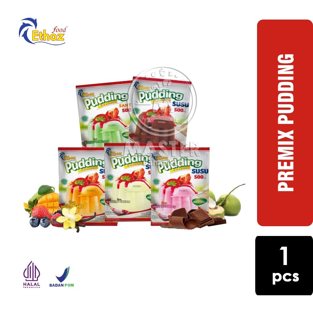 

Pudding Susu Bubuk ETHOZ / Pudding Enak Aneka Rasa [1 Pcs]