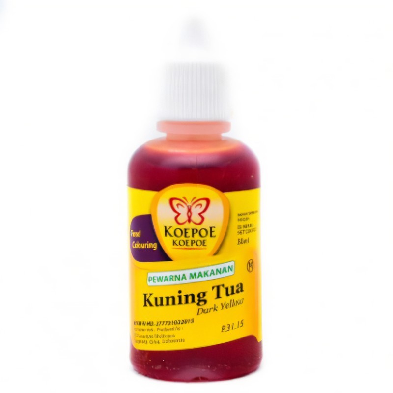

Kupu pewarna kuning tua 144x30ml/crt