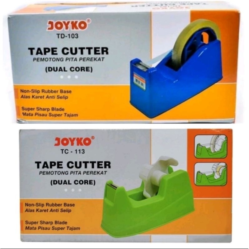 

Tape Dispenser Tempat isolasi 1inch 0.5 inchi Joyko TD 103/TC 113