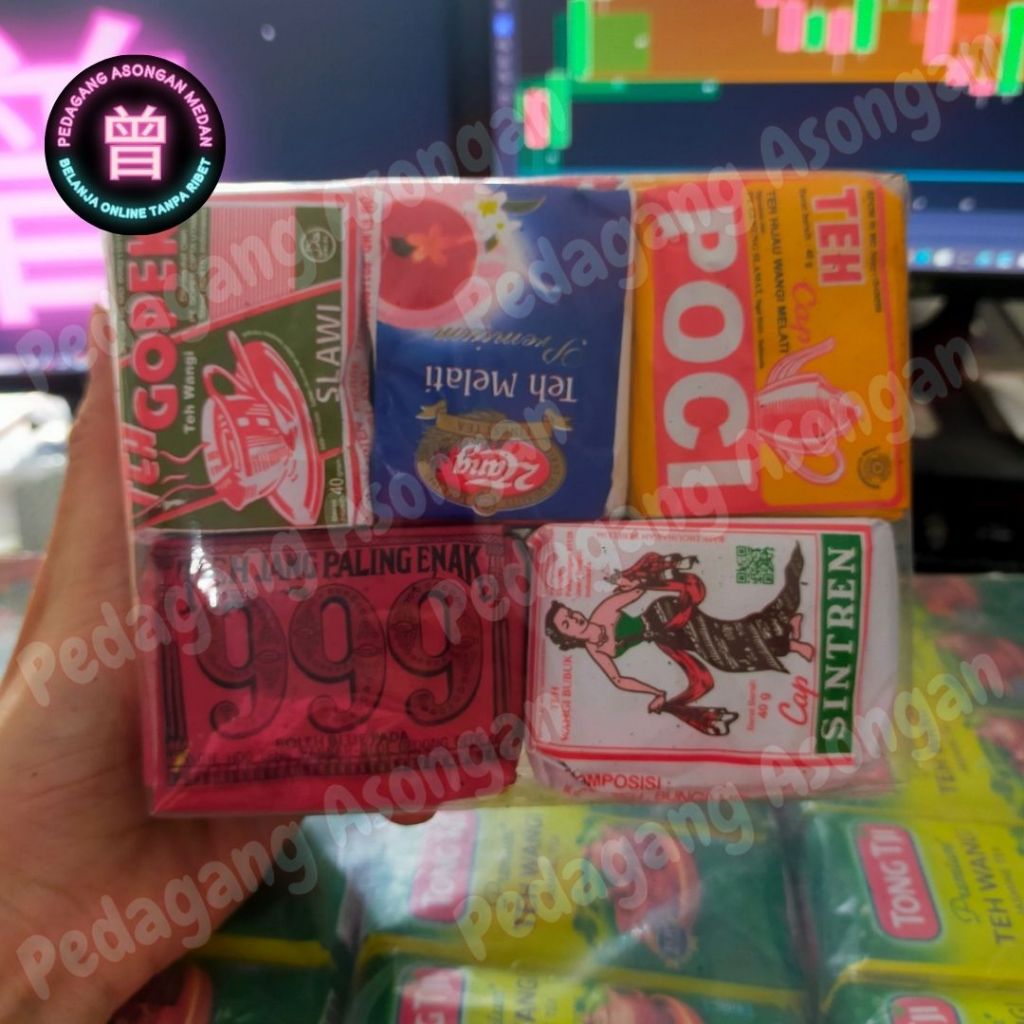 

TEH Khas Solo Racikan Paket - 999 GOPEK SINTREN POCI 2TANG