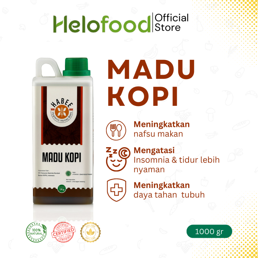 

Madu Kopi Asli Helofood Habee