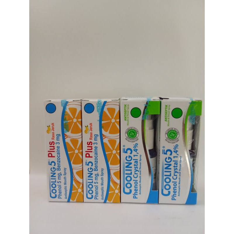 Cooling 5 Spray / Sariawan, Radang Tenggorokan