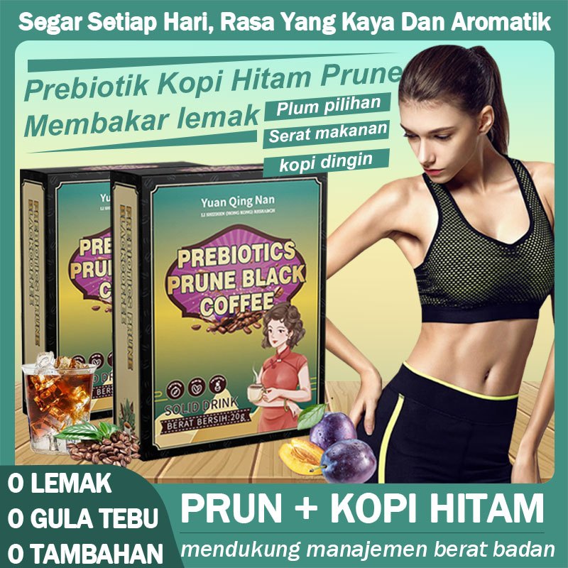 

Prebiotik, Kopi Hitam Prune, Membakar Lemak Dan Mengenyangkan, Meningkatkan Metabolisme, Tanpa Gula