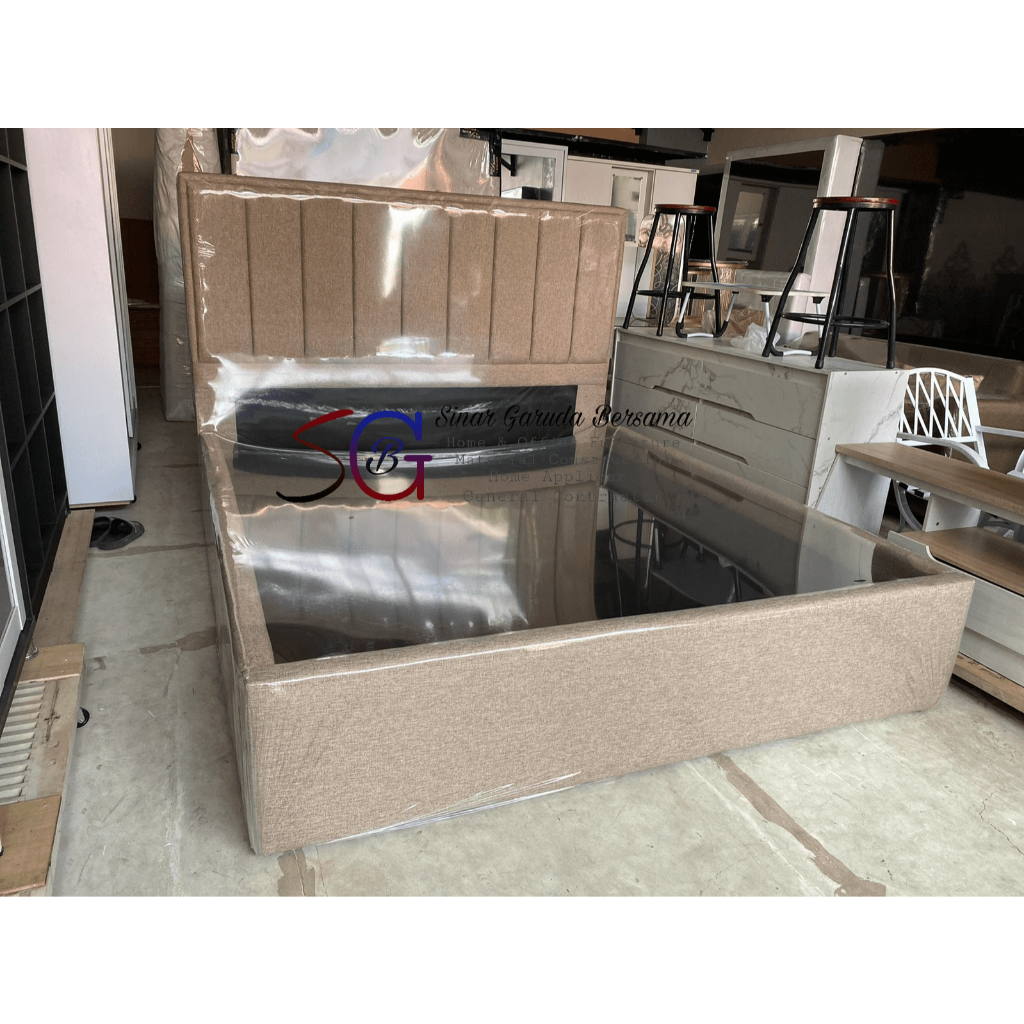 DIVAN KASUR UKURAN LENGKAP KASUR BISA MASUK DALAM DIVAN / RANJANG TEMPAT TIDUR SPRING BED / DIVAN SA