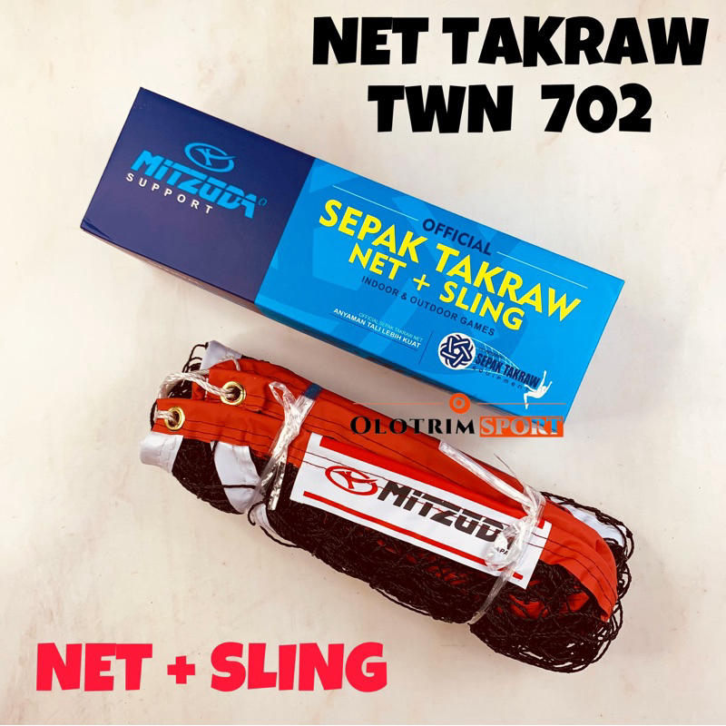 Net Takraw MITZUDA TWN 702 701 SELING SLING TWN701 TWN702 Original