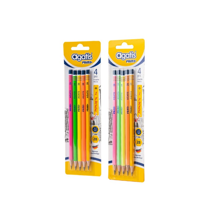 

TBMO Agatis Prime Hexagonal 4 Neon+1 Free Yellow 2B