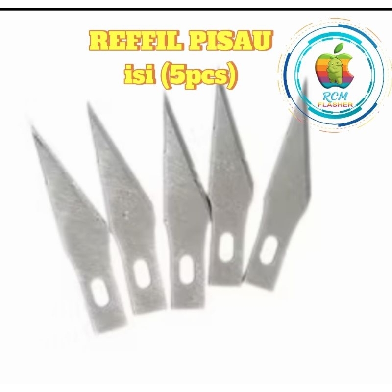 

CUTTER REFFIL PISAU UKIR PISAU IC 5PCS