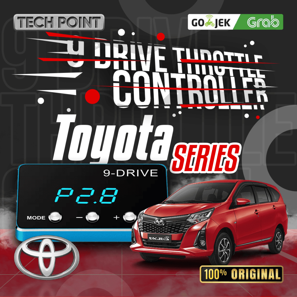 9 Drive Toyota New Calya Piggyback Race Chip Throttle Controller Remap
