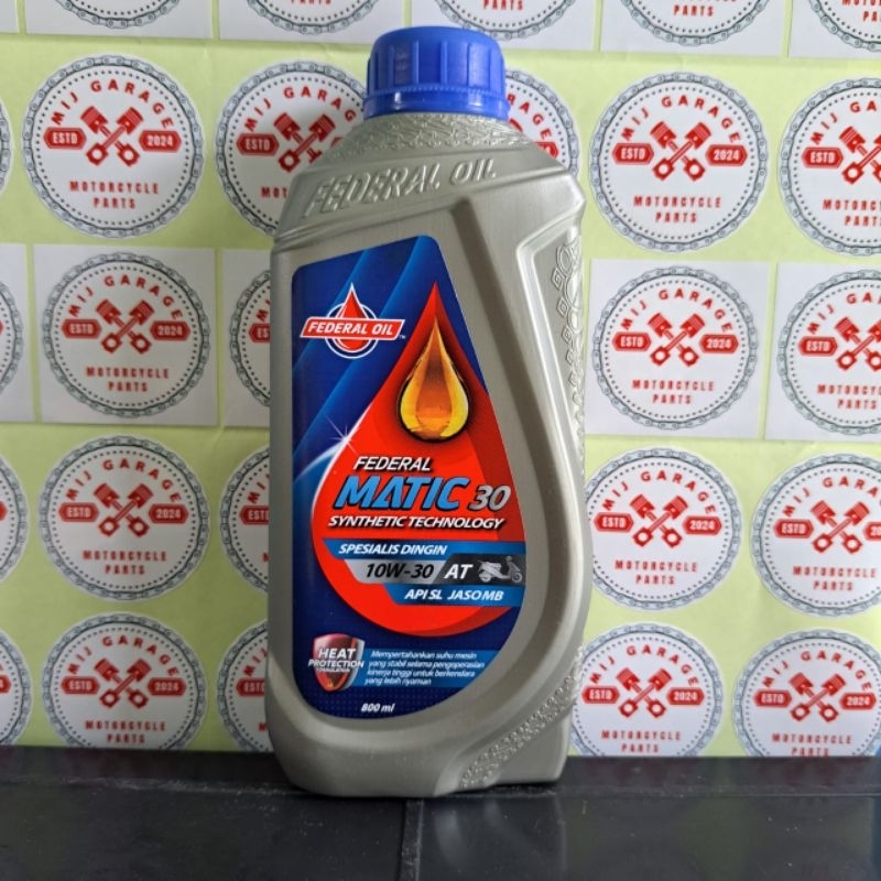 oli federal metic 800ml/oli mesin federal 800ml
