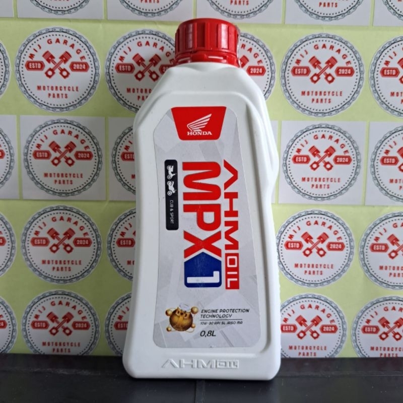 oli mesin mpx-1/oli ahm mpx1/oli mesin honda bebek 800ml