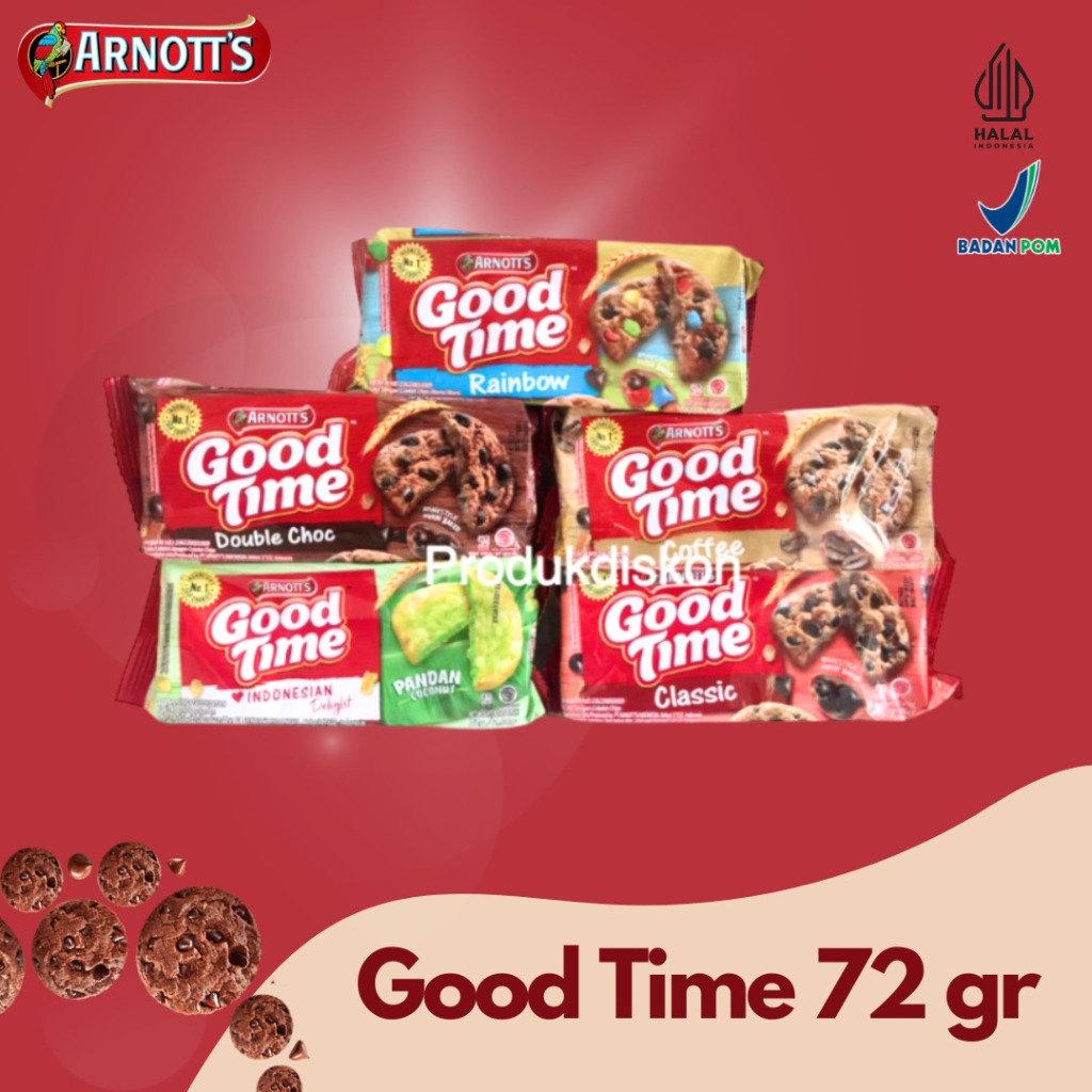 

GOOD TIME Cookies 71gr - 72gr -Makanan