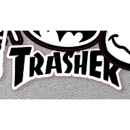 

Stiker Trasher Hitam Putih