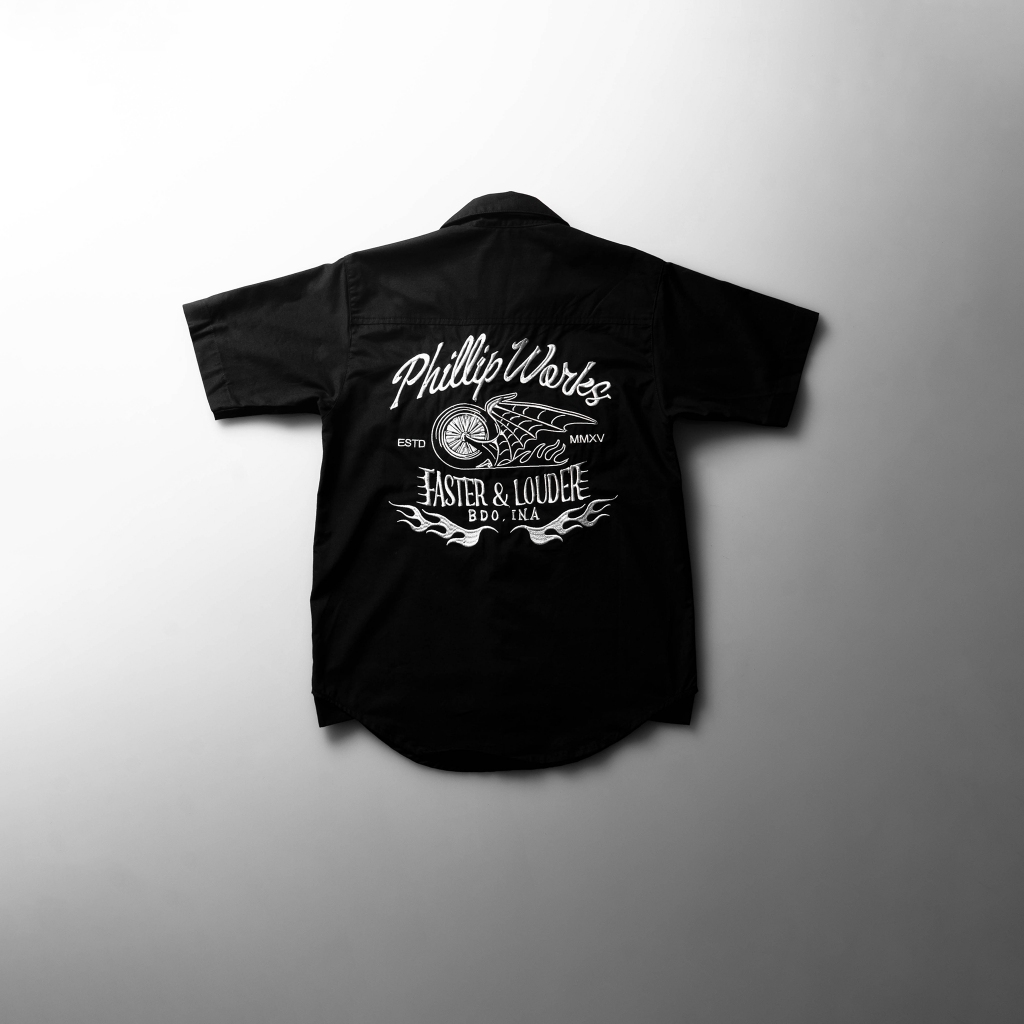 Black Flames Workshirt